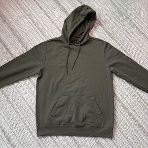 Harley Davidson Drawstring Hoodie Adult Medium Green Sweatshirt HD Motorcycle